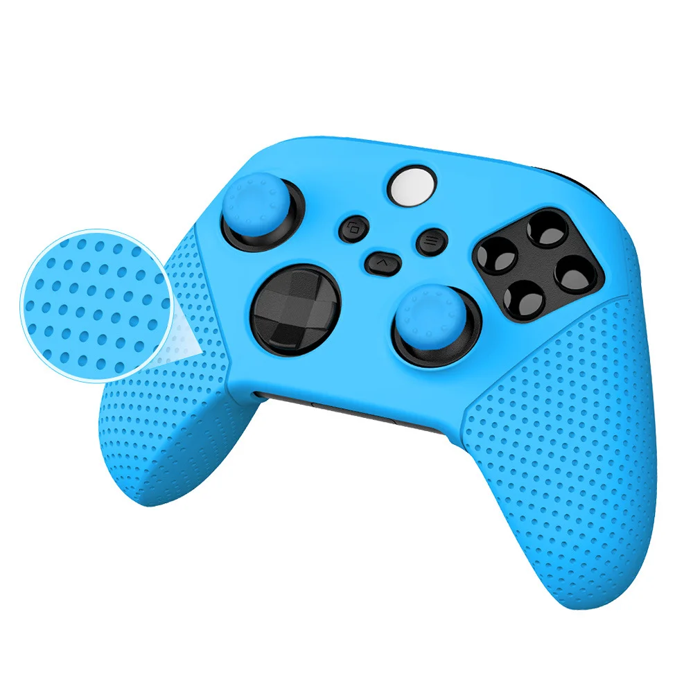 D Xbox One Silicone Protective Cover Skin Case Good Quality Thumb Stick Grip For Xbox Series S X Game Controller