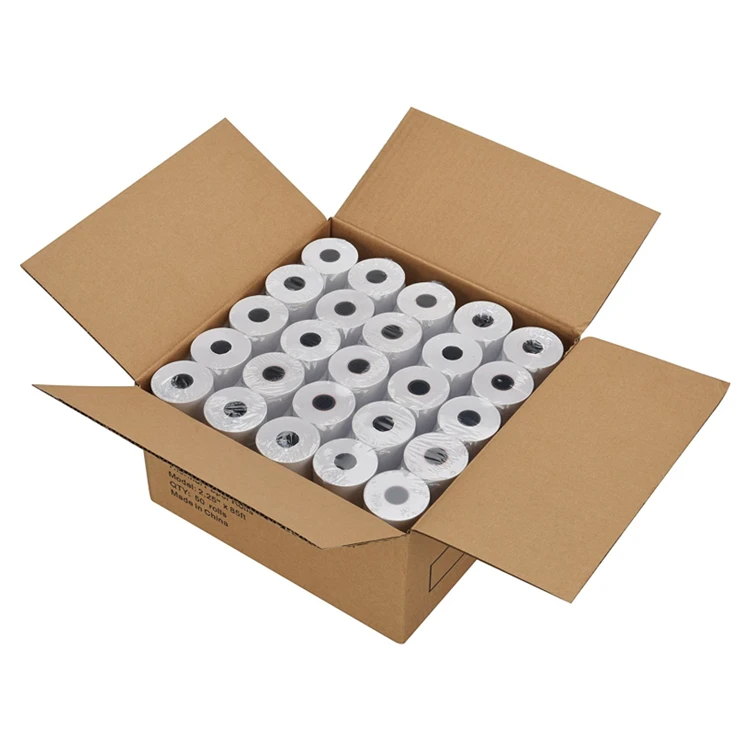 Office Supply Blank Thermal Paper Rolls 57x40 Fast Delivery Custom Logo Cheap Price POS Thermal Paper
