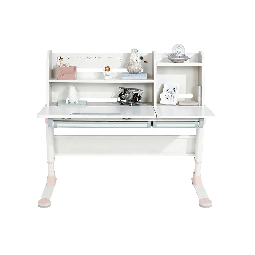 
2m2kids Adjustable Study Table New Design Eco-friendly with 0 Formaldehyde Children Learning Desk for Bedroom 