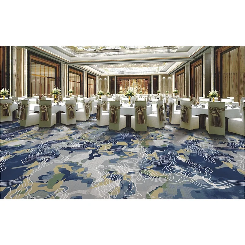Haima Carpet Soft Wall To Wall Axminster Carpet For Commercial Flooring and Hotel