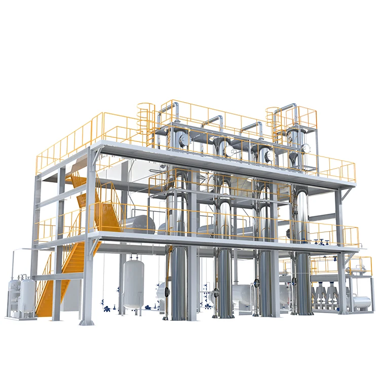 50TPD Used Car Engine Oil Extract To SN 300 SN 500 API APII Base Oil Extraction System