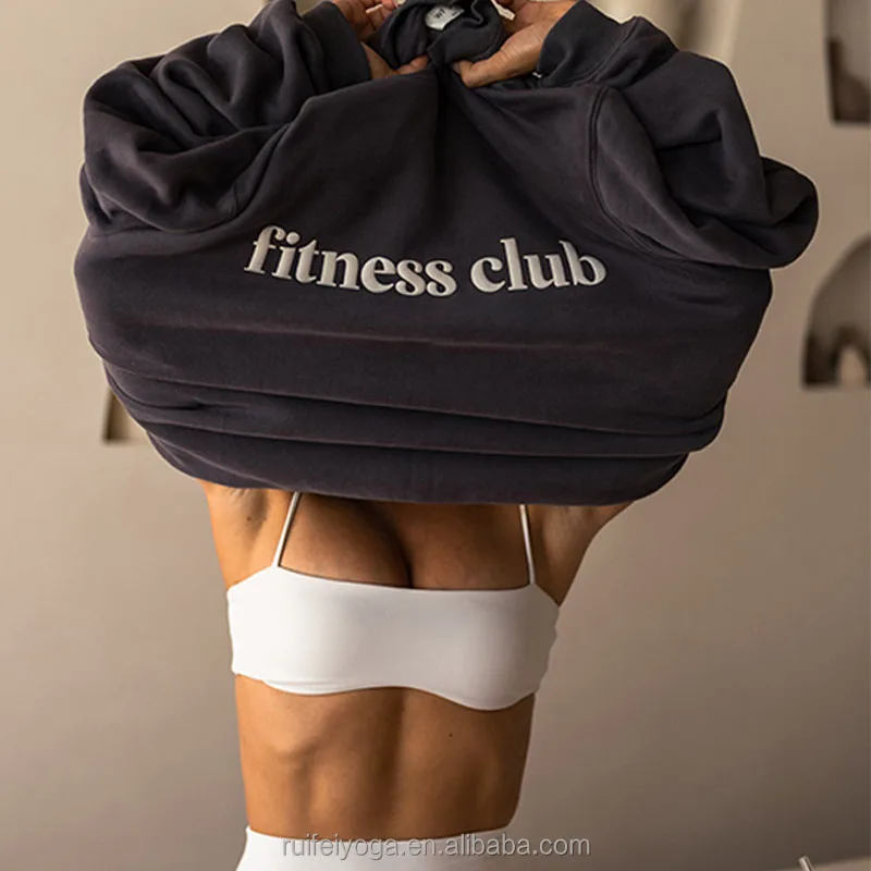 2023 New Arrival Custom Embossed Streetwear Embroidered Jumper Sweater Fleece Crewneck Oversized Women Puff Print Sweatshirt