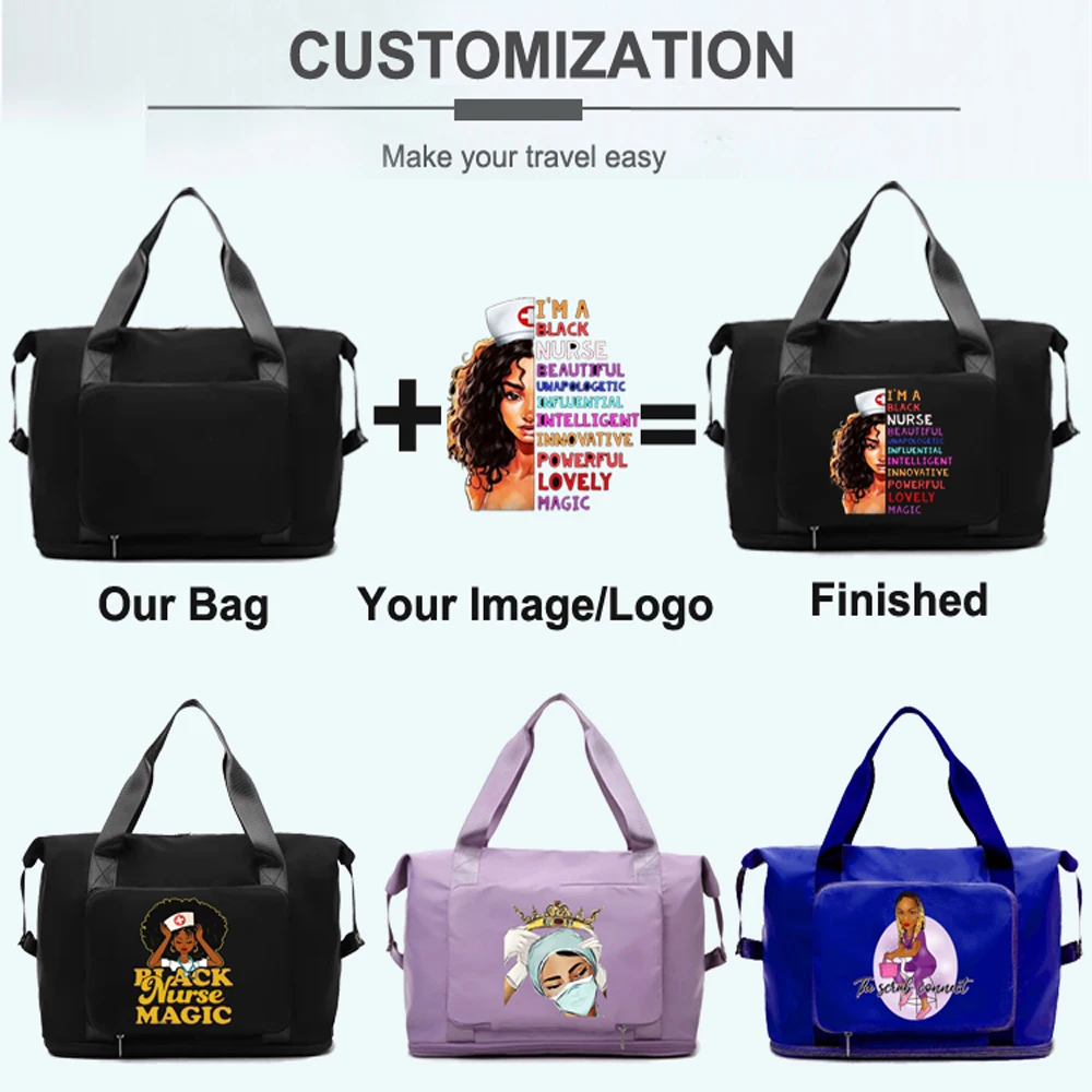 Custom Designer Travel Nurse Utility Bag Organizer Nursing Handbags Nurse Tote Bag Medical