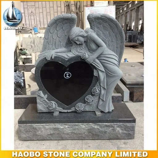 
Beautiful Weeping Angel Tombstones Beautiful Heart Shaped Carved Rose Weeping Angel Tombstones 