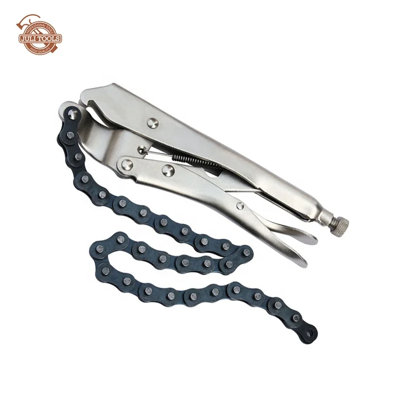 Fixed Tool Clamping Device PVC Handle Locking Pliers