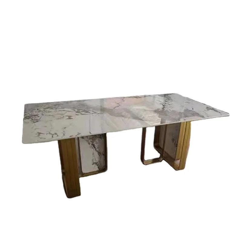 Free Sample Marble Glass Designs Extendable Modern Folding Luxury Chair Acrylic Furniture Wood Dining Table
