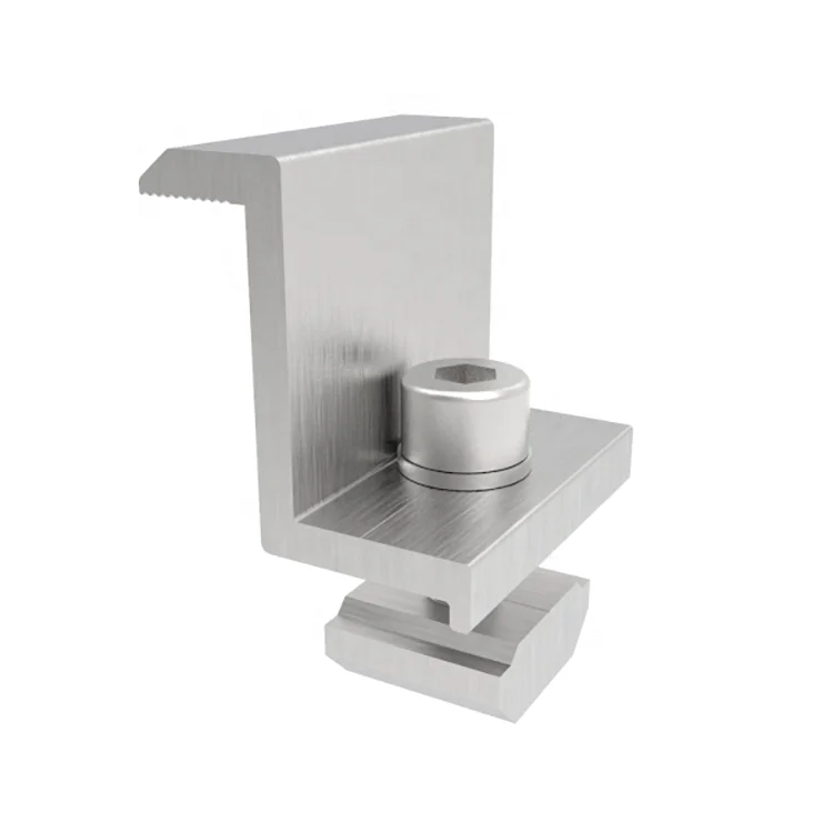 Solar PV Components Solar Clamp Solar Panel Mount End Clamp terminal solar panel clamps Rail Fixing Bracket