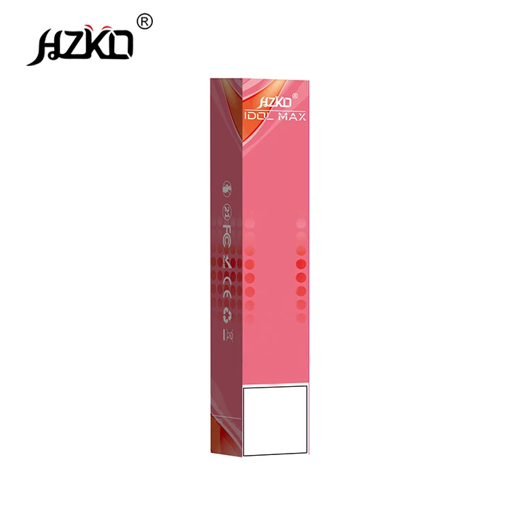Новейшая оригинальная упаковка HZKO idol max 2000PF для вейпа XXL SHION Plus maxx gunpod MK