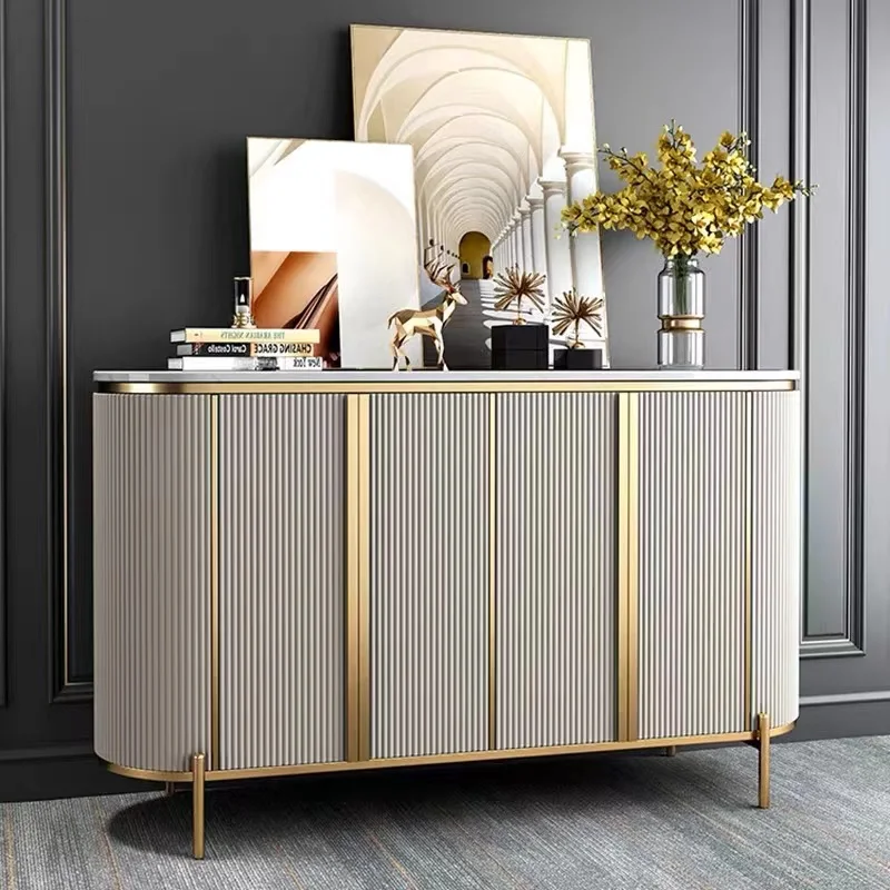 Factory Direct Sale Multifunctional Decorative Wood Sofa Side Cabinet