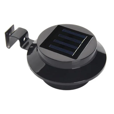 
Easy to install Solar Powered Portable Sensor Round High power 3*LED Waterproof Garden light for courtyard 