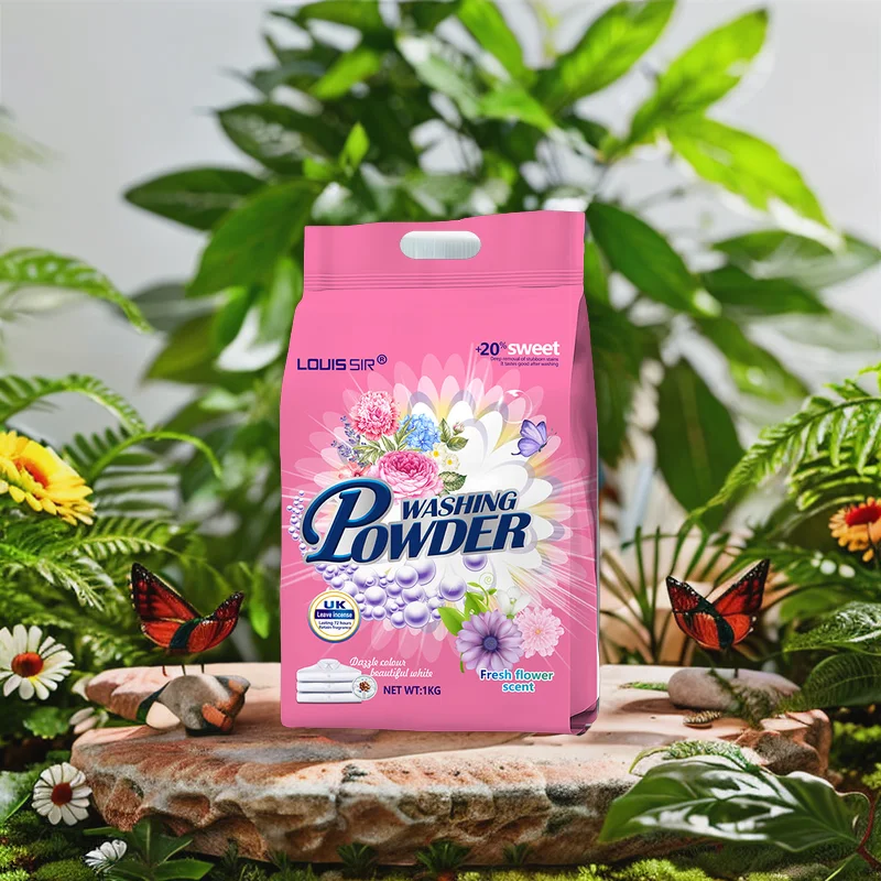 Wholesale Eco Friendly Laundry Detergent Powder Quality Washing Powder With High Foam