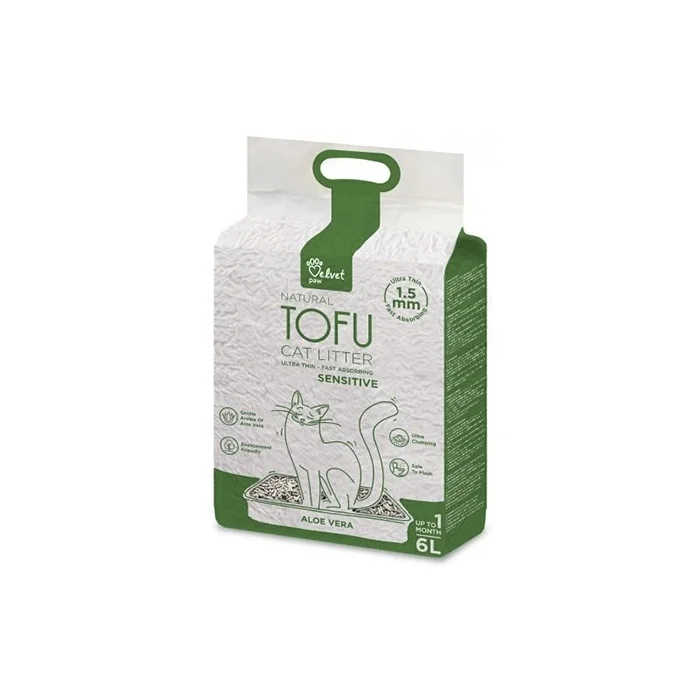 100% pet cleaning natural tofu cat litter food grade tofu cat litter sample free tofu cat litter