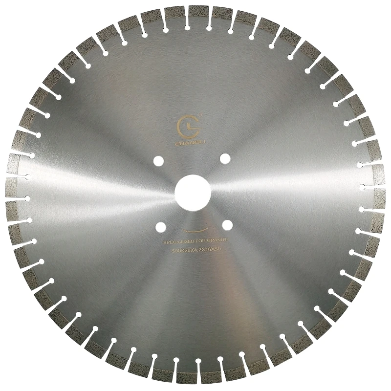 Гранитный алмазный диск для резки бесшумной циркулярной пилы Китай 500 мм промышленный высококачественный алмаз/сталь мощность 3 года 1 шт.