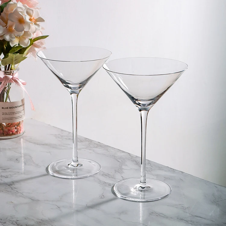 Hot Sale Cocktail Crystal Glass Classical Champagne Glasses Creative Martini Glass for Home Party