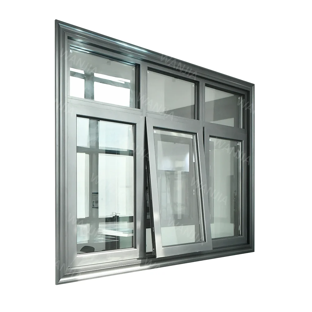 Smart home design Interior aluminum windows hurricane impact glass windows aluminum casement Windows