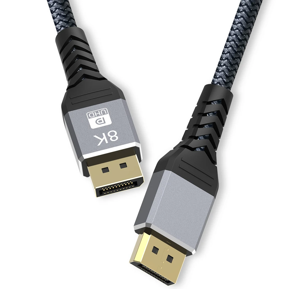 DP Gold-Plated Connector support 4k 60HZ 8K@120Hz Displayport to displayport cable HDR male to male dp to dp