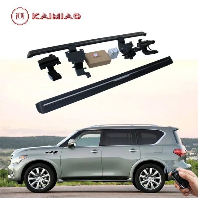 Free-shipping Global Supply Electric Side Step Running Board For Infiniti QX56 2011+