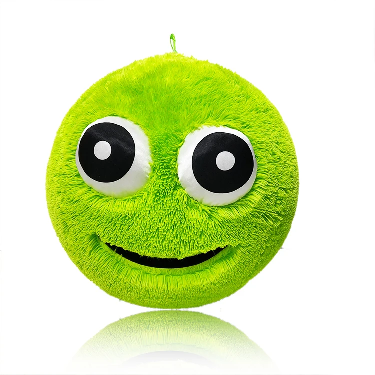 Bola De Brinquedo Balloons Inflatable Fabric Toy Ball Kids Fuzzy Ball Art Custom Plush Toys