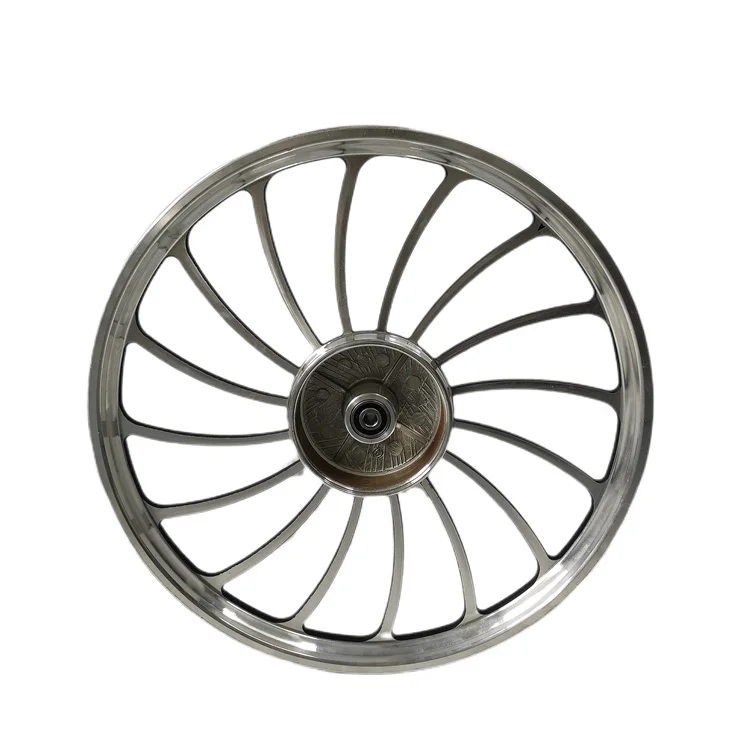 20 inch aluminum alloy drum brake front wheel with tires
