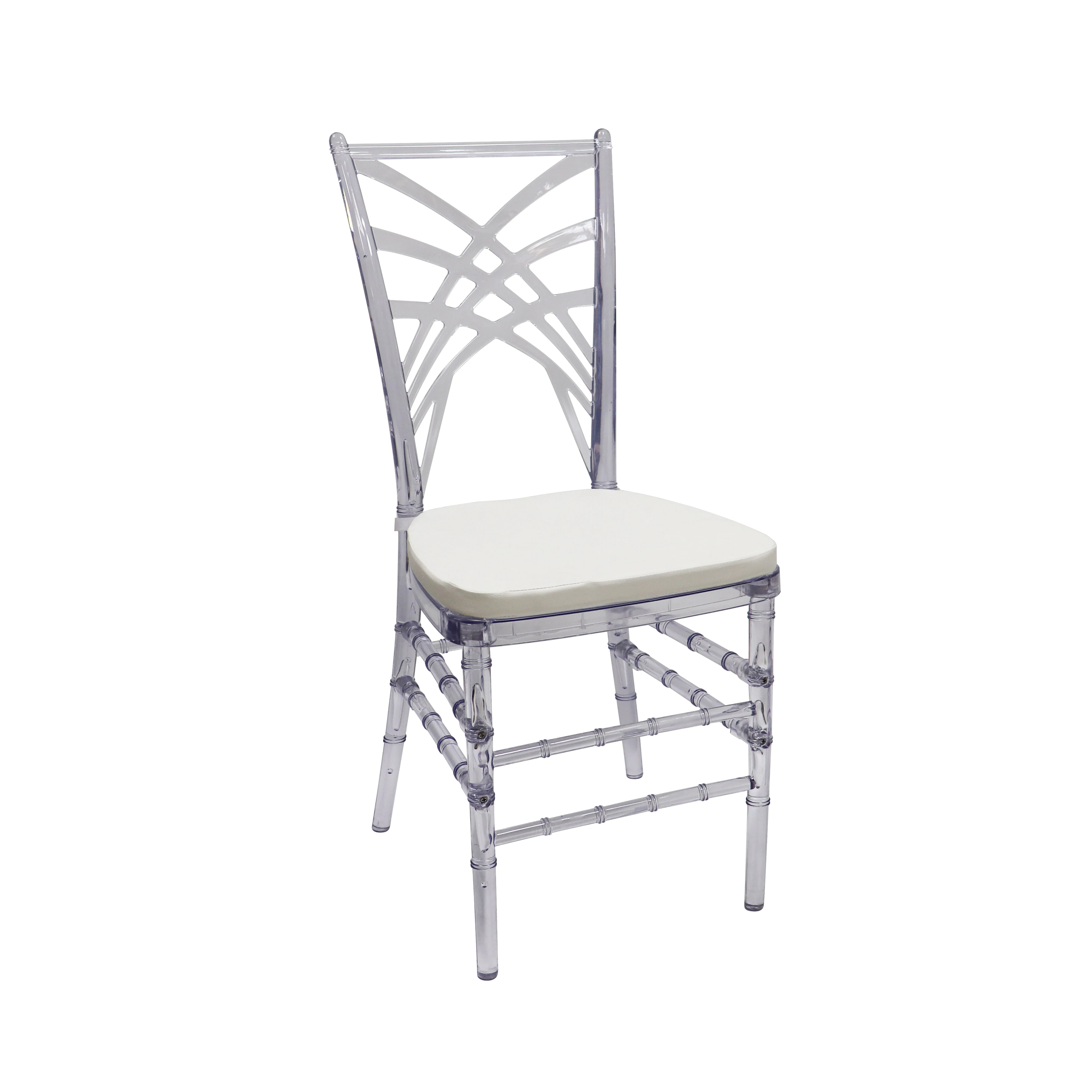 Новый дизайн оптовая продажа Пластиковый Акриловый Стул chiavari для банкета вечеринки свадьбы хамелеон