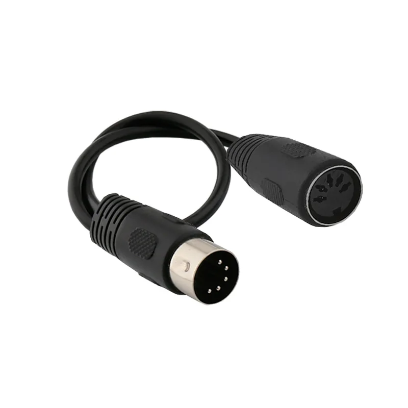 Midi Din 4 5 6 7 Pin Cable Male to Female Connector 0.5m