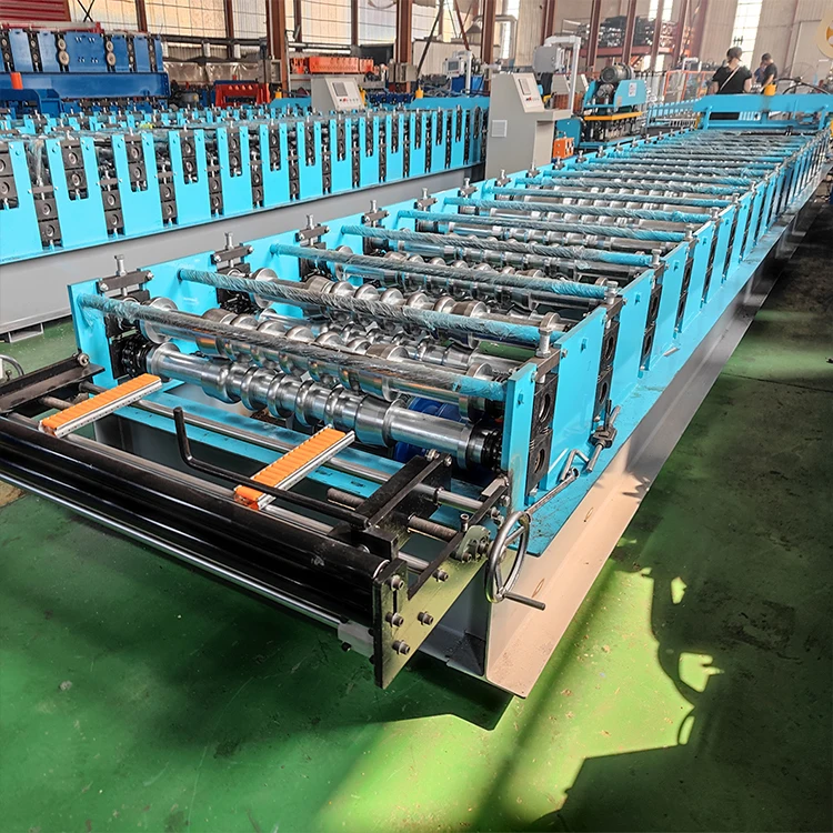 Factory Direct Sales High Quality Full Automatic 988 Corrugated Roof Sheet Roll Forming Machine
