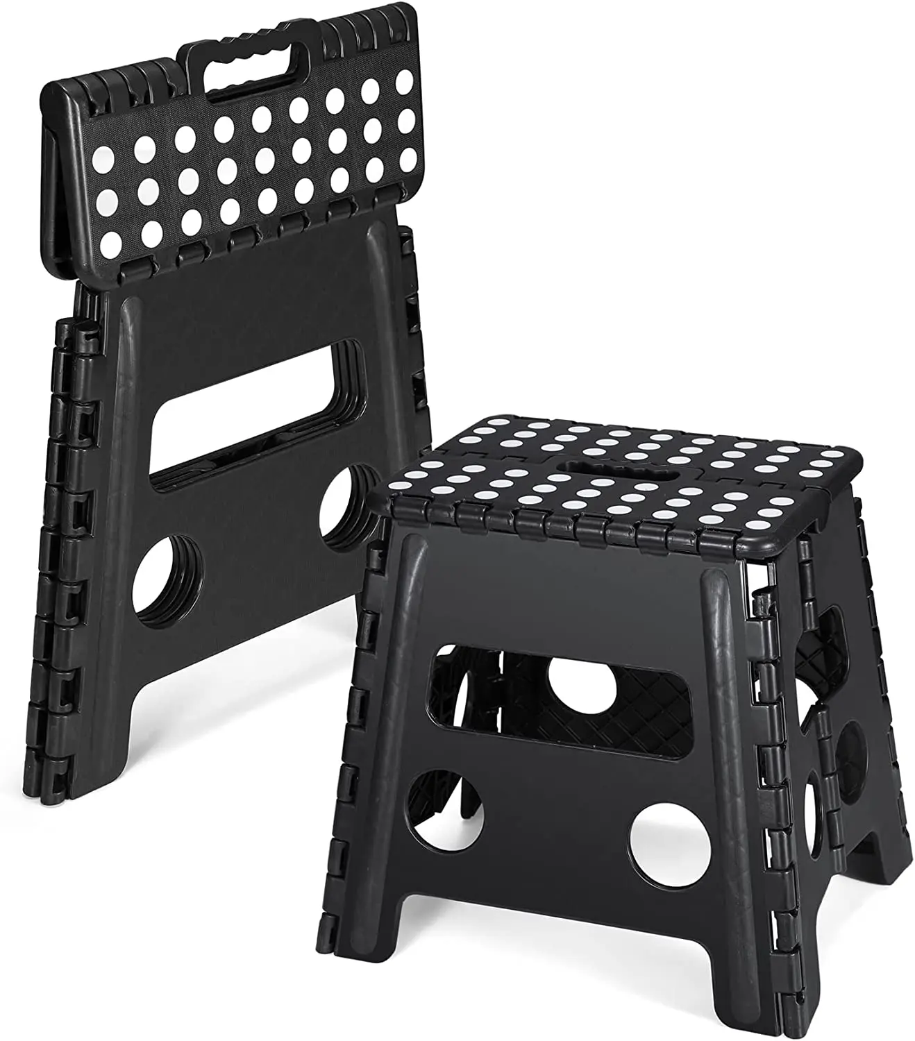 9-18 inch loading 150kg  Lightweight Folding Step Stool is Sturdy Enough to Support Adults and Safe Enough for Kids
