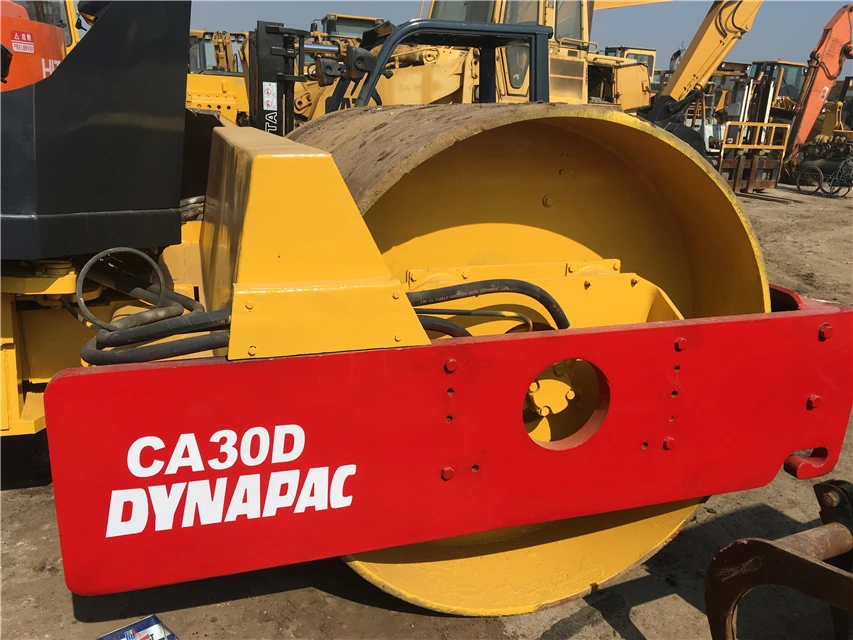 SECONDHAND Industrial compactor machine CA30D 14 ton hydraulic vibrating road roller price for sale AT LOW PRICE