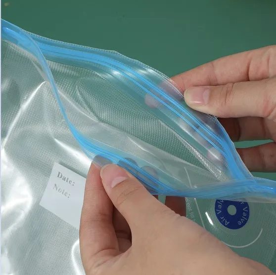Hot Sell Air Bag Food Vacuum Reusable Kitchen Food Vacuum Heat-Seal Fresh Vacuum Bag