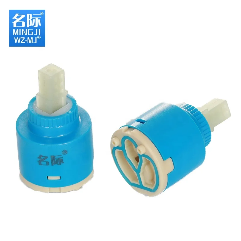 Wenzhou MingJi 35mm Reverse Idling Double Seal Mixer Faucet Ceramic Cartridge