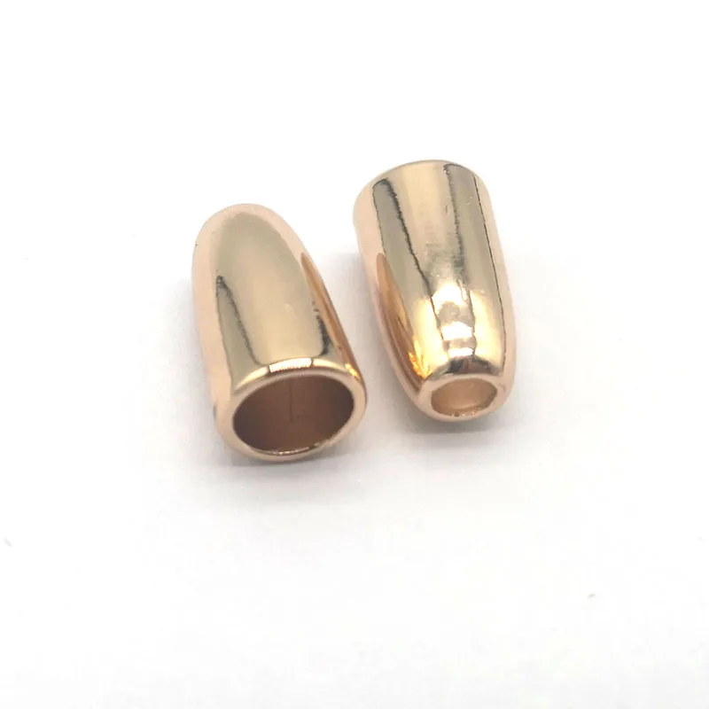 OEM Factory elastic metal for swimwear cord end swimsuit aglet custom gold bikini stopper