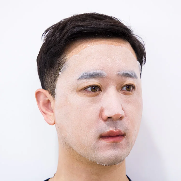 Facial mask material poria cocos fiber anti-aging face mask sheet facial mask sheet material