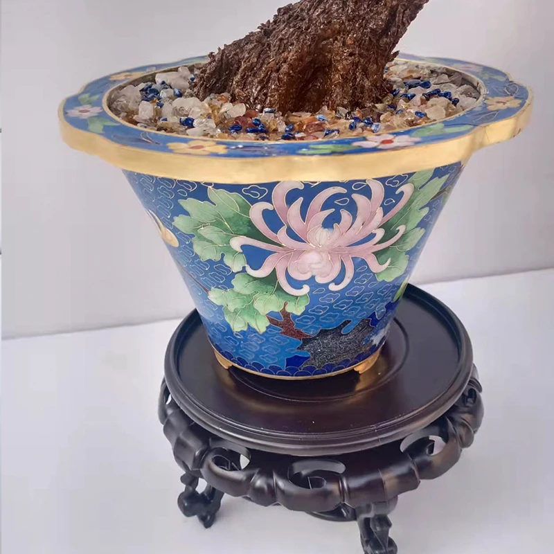 Natural jade bonsai flower bone jade handicraft home decoration simulation immortal flower tree