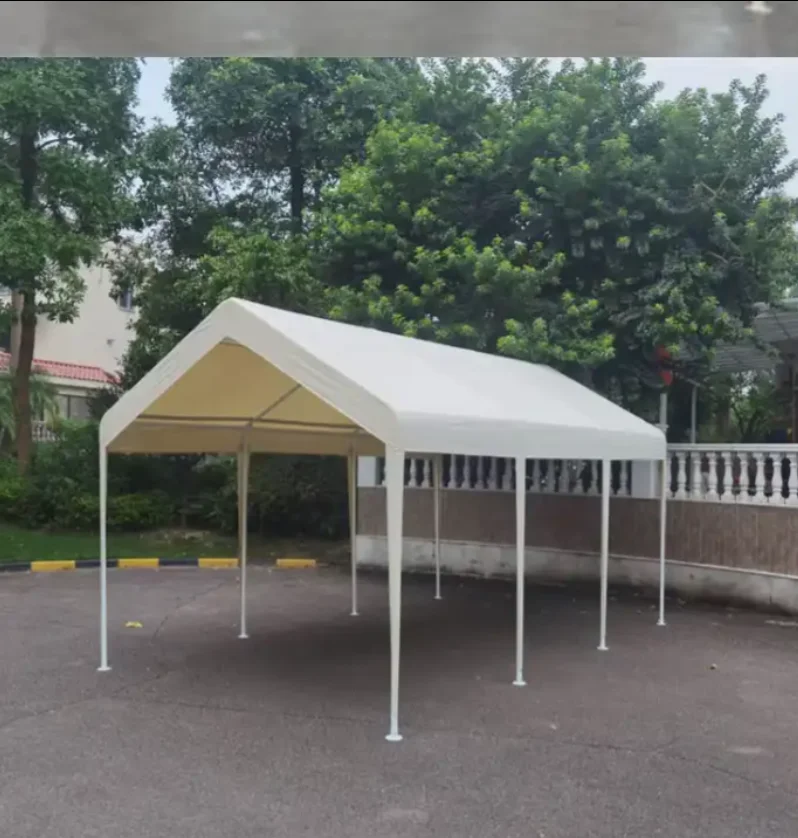 3*3M  Heavy Duty Party Tent Large Outdoor Carport Canopy Wedding Event Gazebo Car Parking Tent with Removable Sidewalls