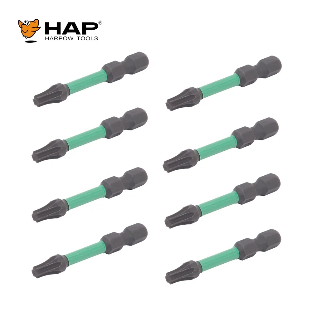 Ready to ship universal drill bit top quality T25 50mm impact screwdriver bit with green color ring