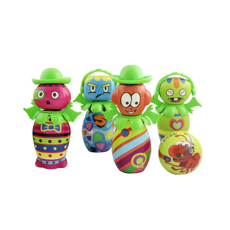 
Kid educational game toys pu bowling ball with tinkle 