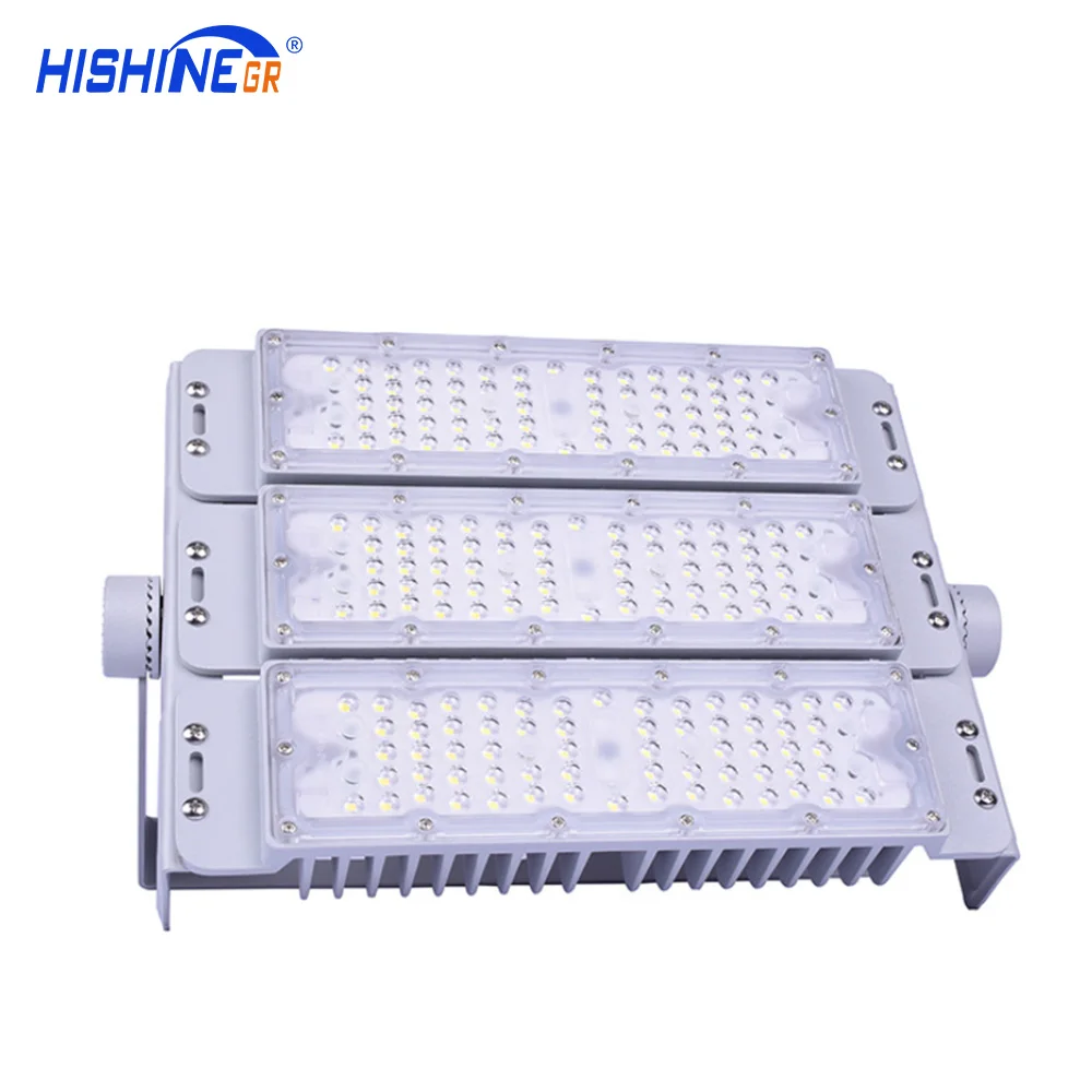 Hishine 130lm/w Waterproof IP65 150w 200w 300w 400w 500w 600w HS-TL LED Tunnel Light Modular Floodlight for tunnels and outdoors