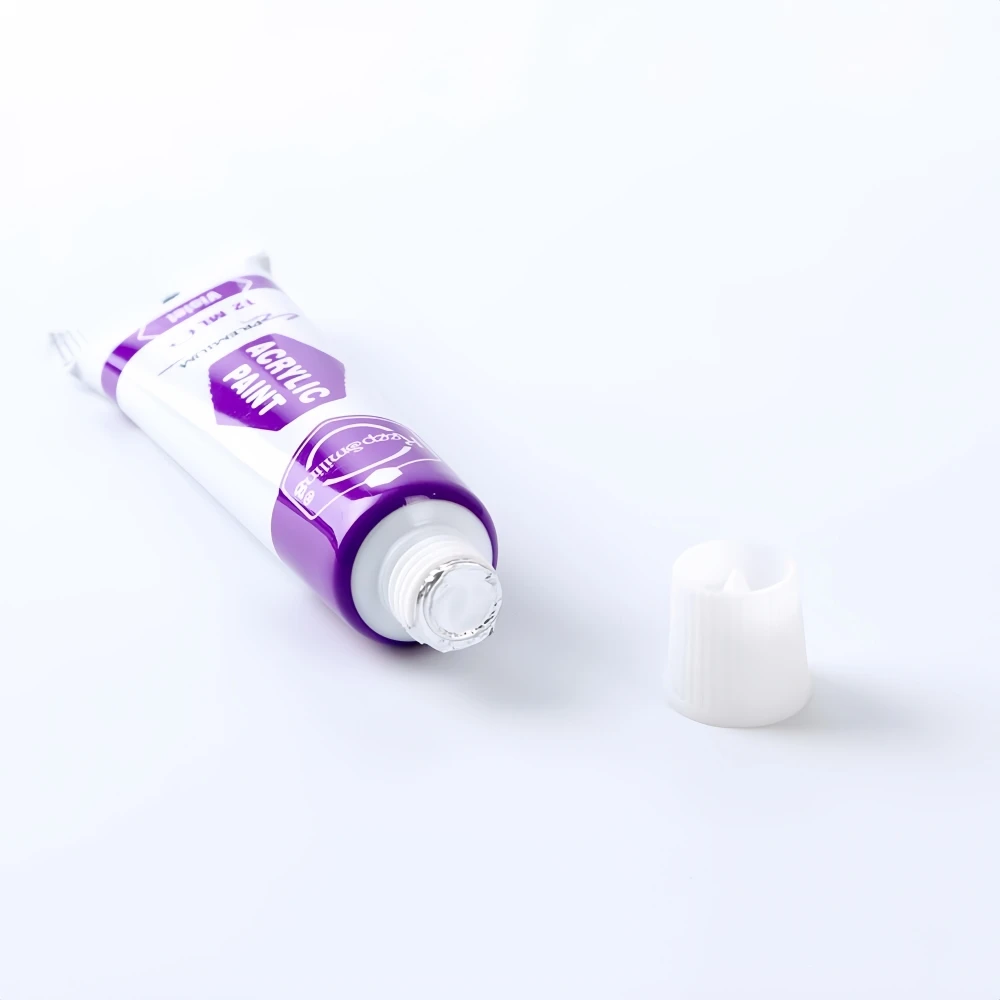 Keep Smiling 12 Colors 12ml Artist Painting Waterproof Non-Fading Fabric Color Paint Set For Clothes