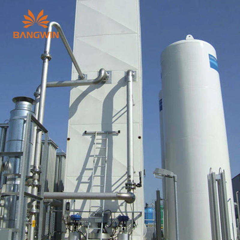 Bangwin Low Consumption Cryogenic Air Separation Plant Liquid Oxygen Nitrogen Argon Production Line