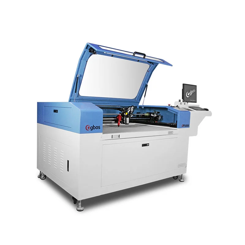 GBOS New CNC Automatic Glue Dispensing and Laser Cutting Machine Seamless Underwear Garment trims PUR Glue Dispensing Machine