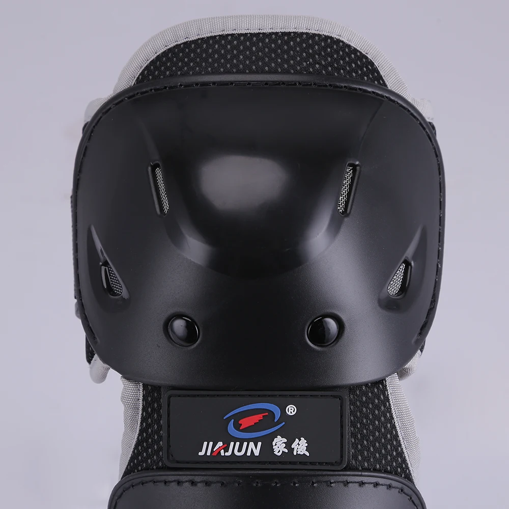 Adult Tactic Knee, Shin and Elbow Guards Combo MTB Shin Guards for Riding blue