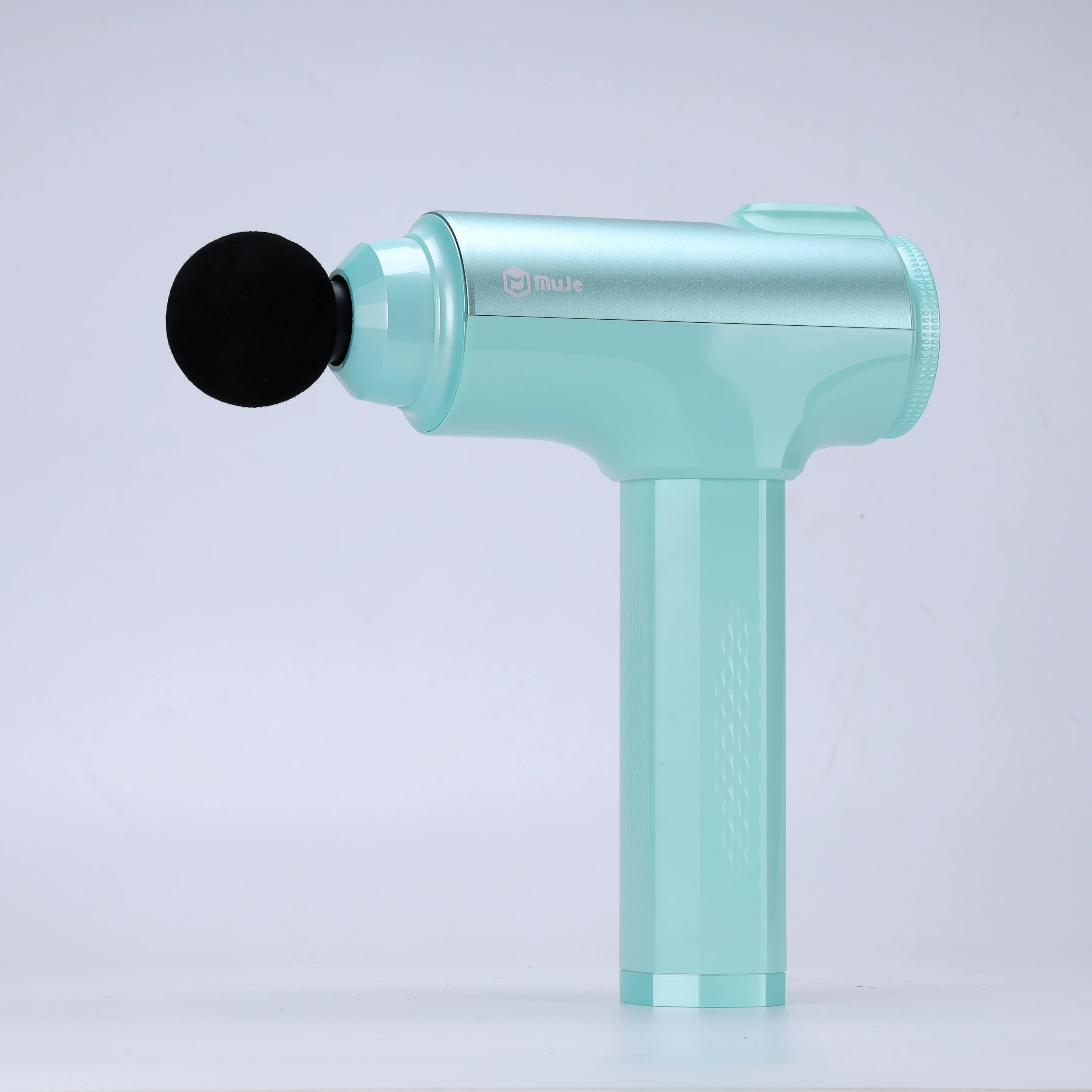 Manufacturer massage gun 6 Heads Digital massage gun Mini Handheld Electric Body deep Massager Sports Drill fascia gun