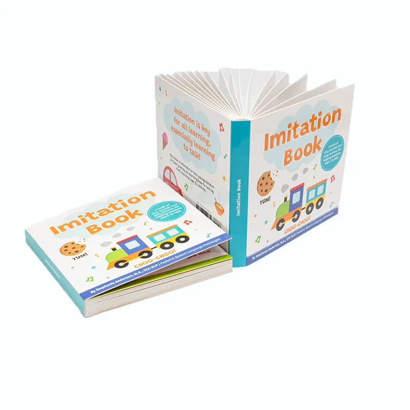 Factory  Custom Kids Board Book Story Book Printing For Children  Printing On Demand Service