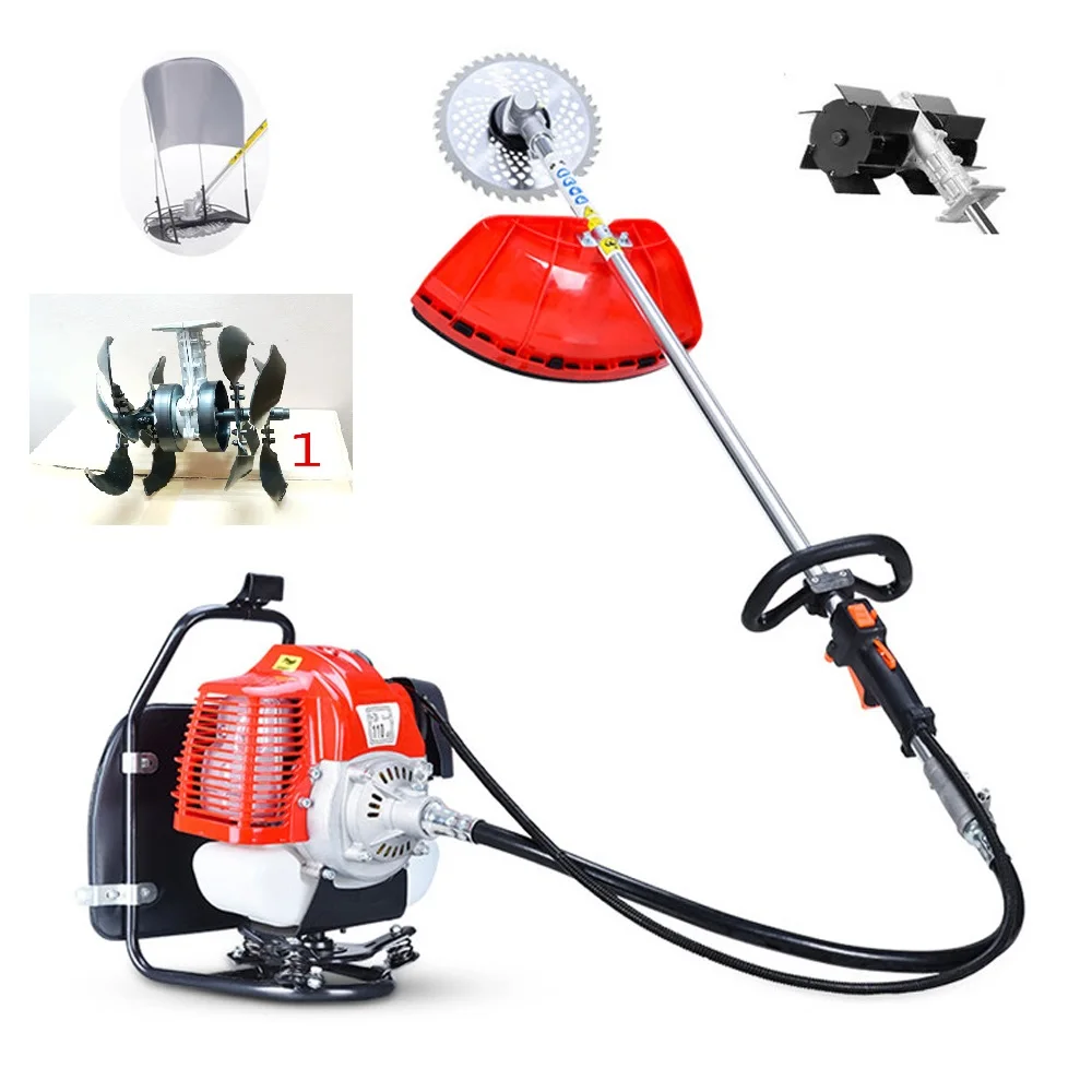 Weeder backpack flexible weeder backpack brush cutter / mini weeder diesel / motorize weeder