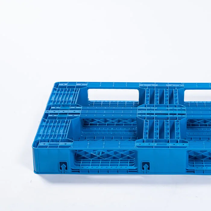 Односторонний складской пластиковый поддон, сверхпрочный поддон