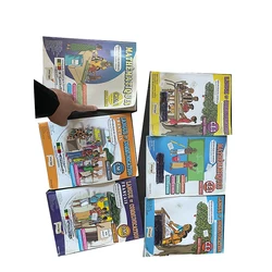 Fabric Magical Tracing 3d Stickers Recording Children Book Printing For Toddlers