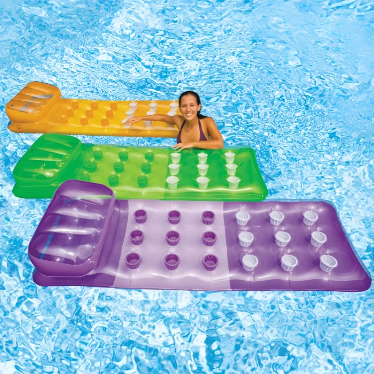 Hot Sale Inflatable Floating Lounger Swimming Pool Float Lounge Floater Raft Chair