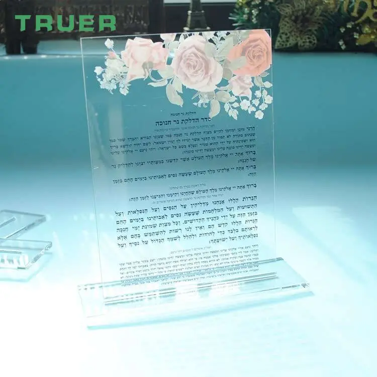 Пользовательские прозрачные акриловые сублимационные фото рамки меню стенд рекламные доски