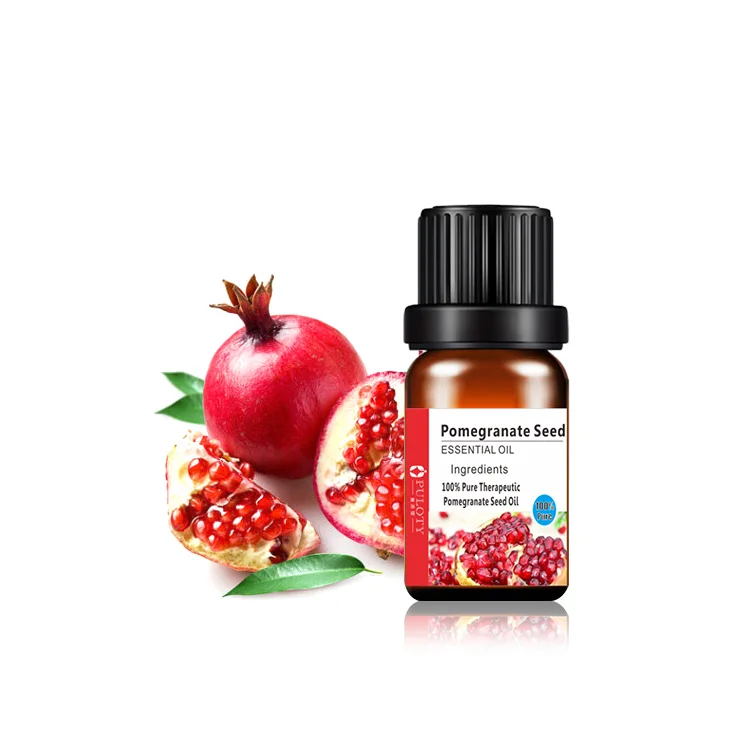 Органическое фруктовое эфирное масло семян граната для ухода за кожей