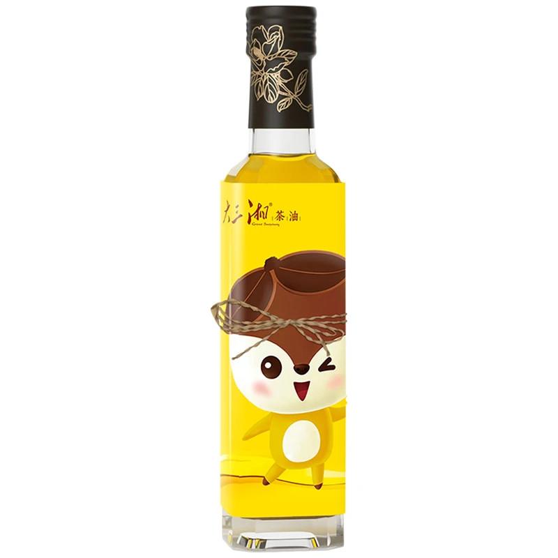 Good Quality Cold Pressed 245ml Camellia Seed Oil Bottle Camellia Oil For Cooking
